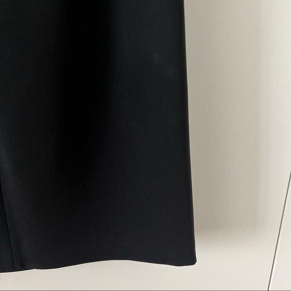 Theory Sheath Black Short Sleeve Dress Size 6 - Picture 6 of 8